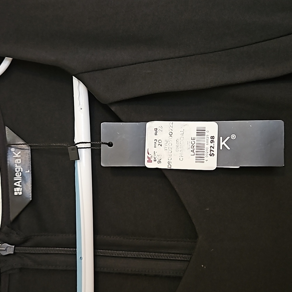 Allegra K 3/4 lace sleeve high waist midi cocktail dress. SZ.L NWT - Picture 2 of 7